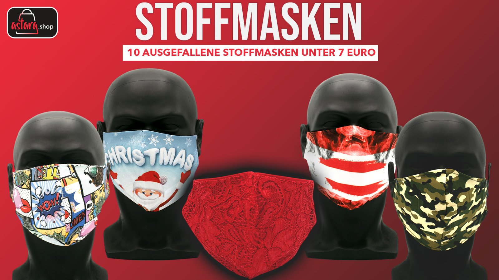 Stoffmasken unter 7 euro